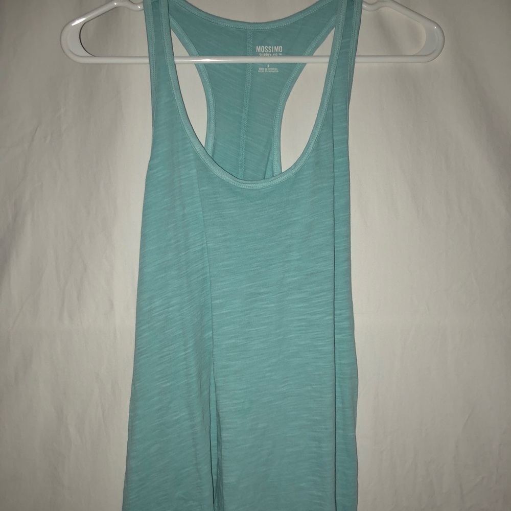 Teal tank top